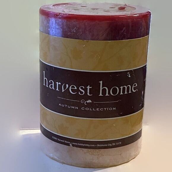 Harvest Home Scented Candle Cinnamon Spice Fall Hobby Lobby Unused Autumn READ - Picture 1 of 7